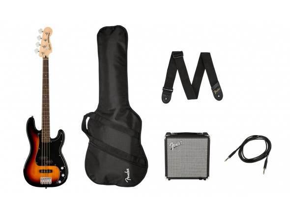 Fender SQ Aff. P Bass PJ PACK 3-SB Fender SQ Aff. P Bass PJ PACK 3-SB